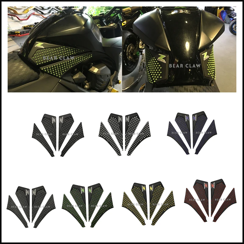 high quality For KAWASAKI Z800 2013-2015 Motorcycle Tank Traction Pad Knee Grip Protector Anti slip sticker соковыжималка bork z800