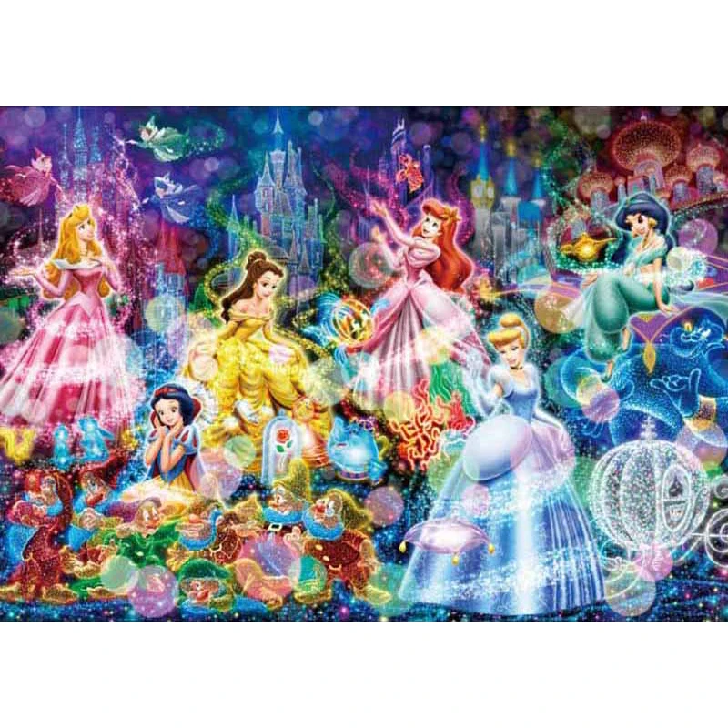 

Diy Diamond Painting Cross Stitch Kits Full Diamond Embroidery Cartoon princess Needlework Diamond Mosaic Home Decor