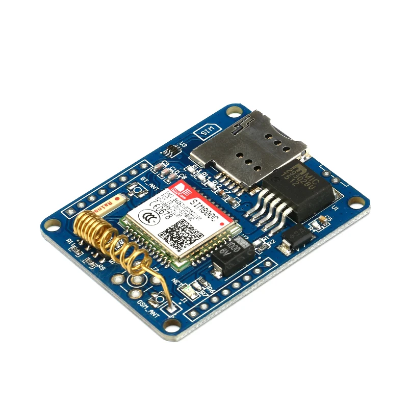 SIM800C макетная плата SIM800 Core Board Quad-band GSM/GPRS IOT Беспроводная связь трансивер с Bluetooth