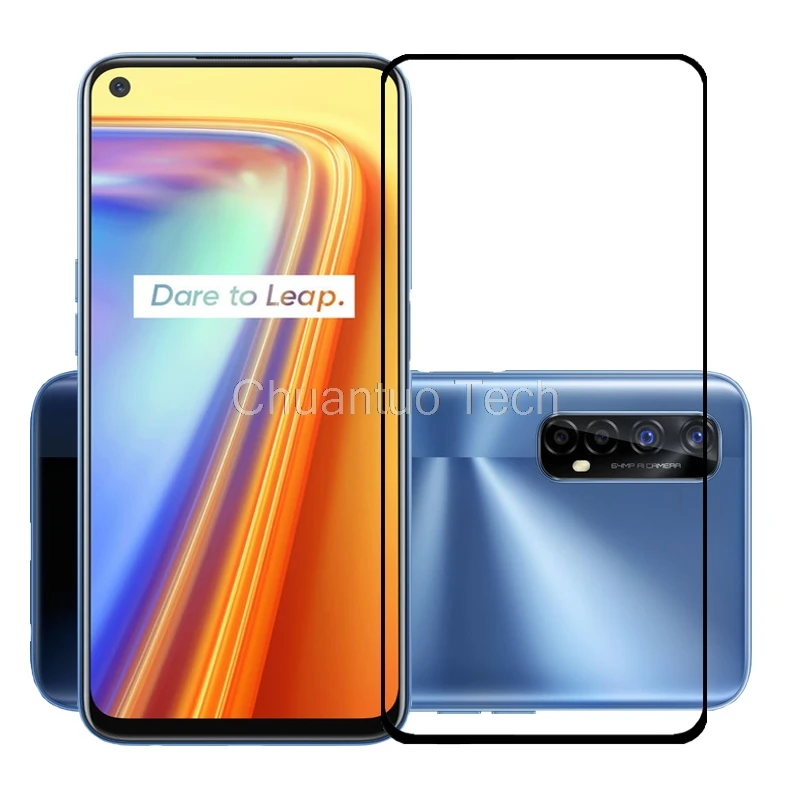Полноэкранная Защита экрана для Realme 7 устойчивая к царапинам Защитная пленка