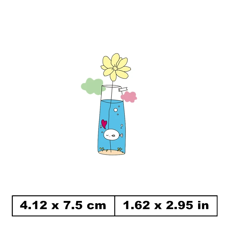 740-X-BZH Cute Girls Small Animal Dog Cat Patch for Clothing Sticker for Children Boys DIY Patches baby kids T-shirt Heat Transfer Vinyl - Color: 740-X-BZH
