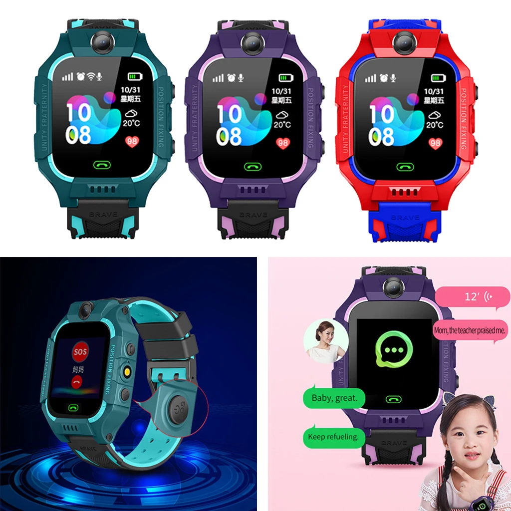 Z6 Children Kids Smart Watch IP67 Deep Waterproof 2G SIM Card GPS Tracker Camera SOS Call Location Reminder Anti-Lost Watch Z6 Children Kids Smart Watch IP67 Deep Waterproof 2G SIM Card GPS Tracker Camera SOS Call Location Reminder Anti-Lost Watch