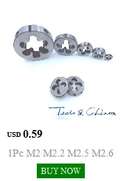 Description Picture 2 of item1Set 7/16-28 7/16 28 Metric HSS Right Hand Tap & Die Threading For Tool Machining functional durable Cost-effective