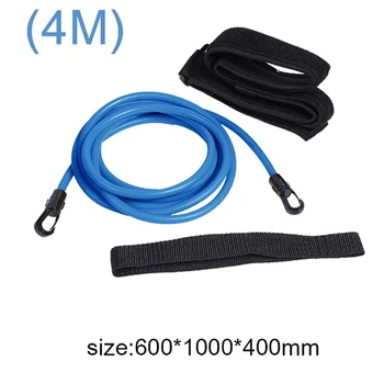 

Elastic Adjustable Swim Training Resistance Strap Set Swimming Exerciser Safety Band Loop Latex Tubes Swimming Protective Gear