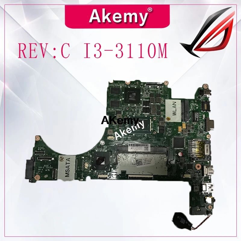 CN-0HVGDC модель HVGDC: JWA для DELL VOSTRO 5560 материнская плата для ноутбука DA0JWAMB8C1 REV: C I3-3110M материнская плата для ноутбука