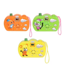 1 подсветка для ПК проекционная камера Дети Развивающие игрушки для детей подарки животные шаблон обучения Обучающие случайный цвет без необходимости батареи