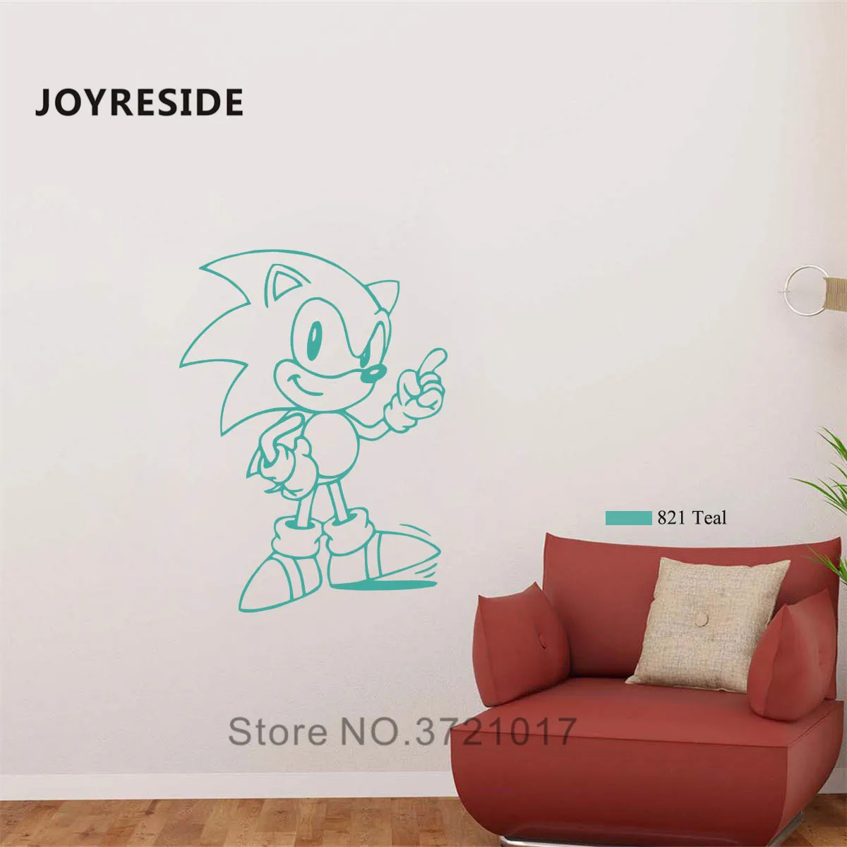 Наклейка на стену с героями из мультфильма joysebe милый виниловый Декор для дома