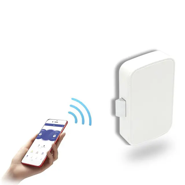 $8.54 Smart APP Drawer Lock Free Opening Lock Invisible Lock File Cabinet Lock Wardrobe Lock Shoe Cabinet Letter Box Lock