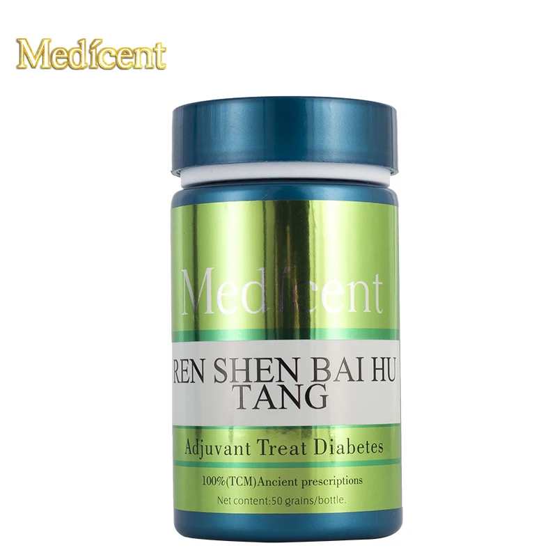 Медицинский Рен Шен Баи Ху Тан адъювант Лечение диабета острого и хронического