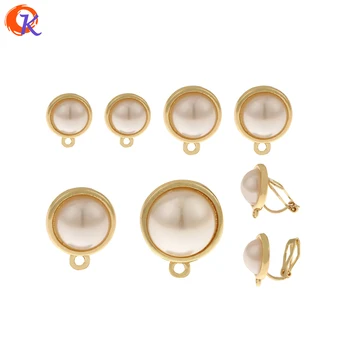 

Cordial Design 100Pcs Jewelry Accessories/Ear Clip/Hand Made/Imitation Pearl/Round Shape/DIY Jewelry Making/Earring Findings