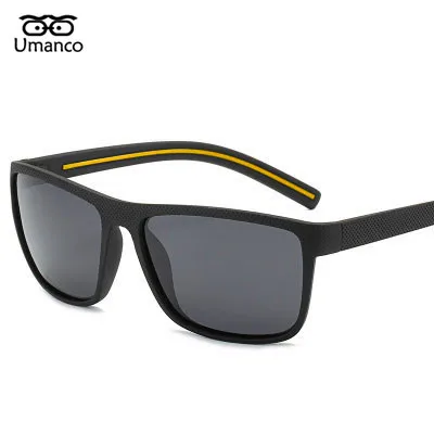 Umanco Новые Классические Поляризационные солнечные очки пилота для женщин и мужчин PC Рамка Объектив переменного тока модный бренд пляжные аксессуары для путешествий подарки - Цвет линз: 07