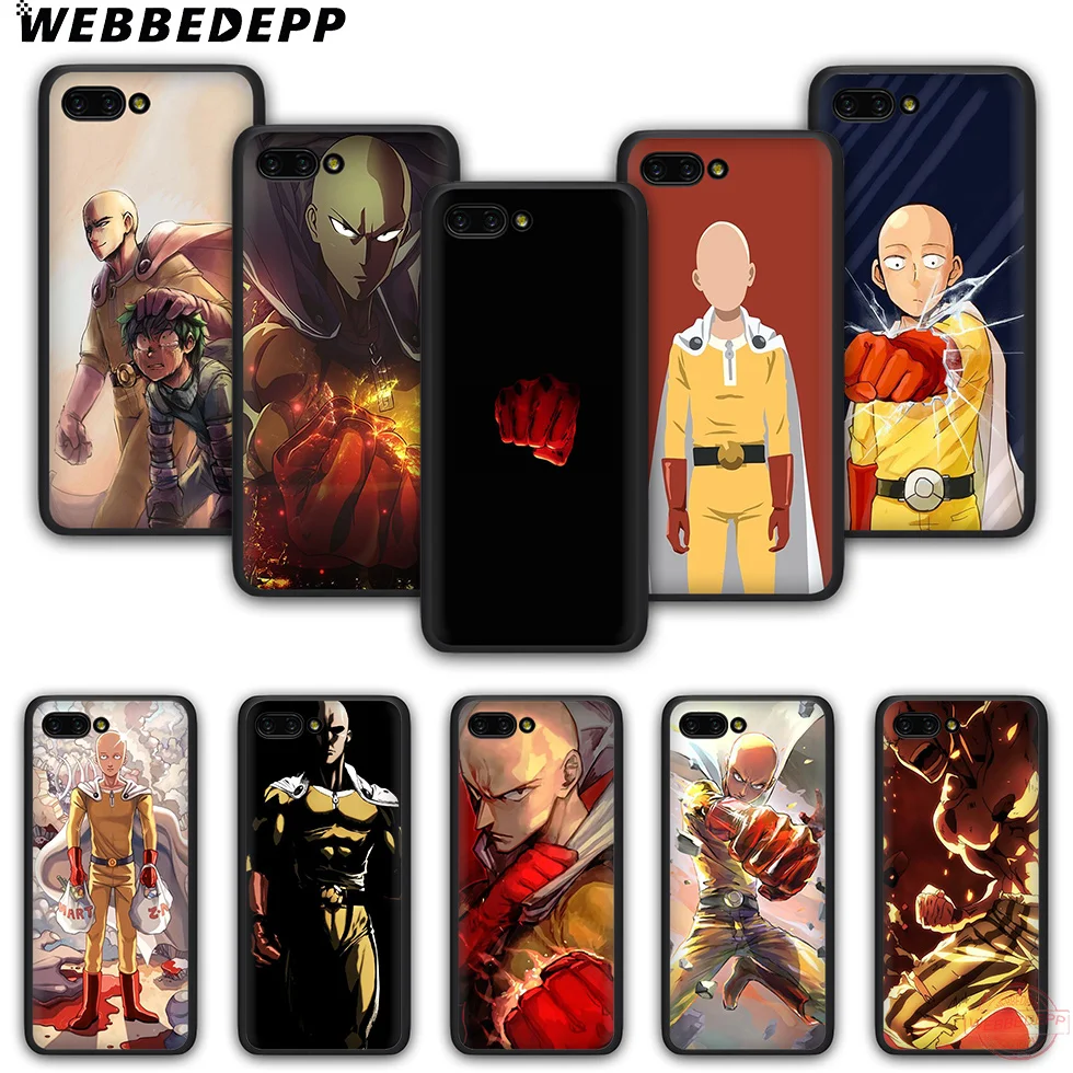 WEBBEDEPP ONE PUNCH MAN чехол для телефона из ТПУ с принтом Honor 6A 7A 2 ГБ/3 ГБ Pro 7C 7X 8X 8C 9 10 Note10