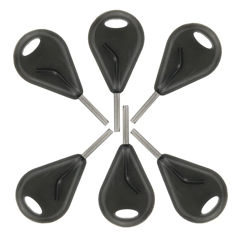 2 Pieces Surfboard Fin Keys for FCS/Future Molded Steel SUP Board Surfing Screw Handle Key
