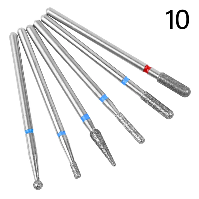 6 Pieces/set Diamond Grinding Head Grinding Machine Special Grinding Head Brush Tool 998