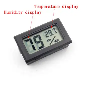 

Mini LCD Digital Thermometer Hygrometer Fridge Freezer Tester Temperature Humidity Meter Detector