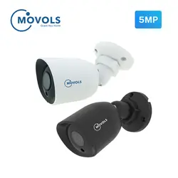 MOVOLS камера безопасности Открытый 1 шт. 5MP AHD камера 2592x1944 TVI/CVI/CVBS CCTV Sony сенсор вариофокальная циллиндрическая камера