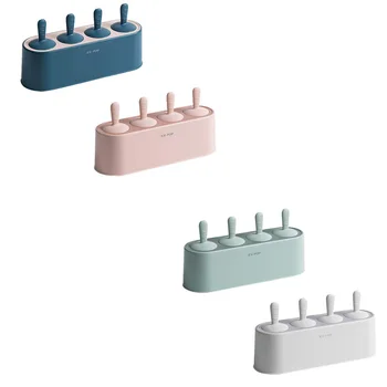 

Ice Lolly Moulds Ice Cream Makers Silicone Reusable DIY Freeze 2 Pack