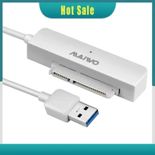 MAIWO K104A USB3.0 SATA конвертер кабель для 2,5 дюймов жесткий диск SSD жесткий диск HD MAIWO K104A USB3.0 SATA конвертер кабель для 2,5 дюймов жесткий диск SSD жесткий диск HD