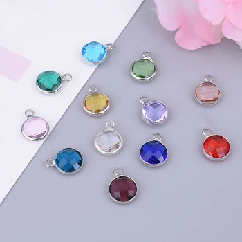 

Jewelry Accessories 12pcs 8mm Birthday Stone Mix Colors for Necklace Earring Bracelet