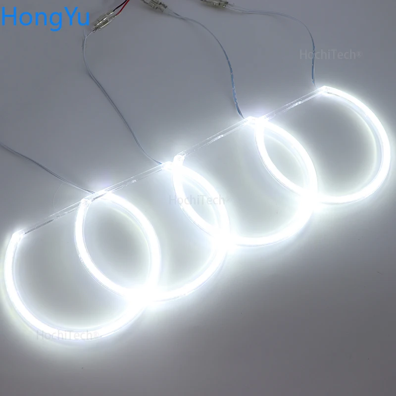 For BMW 7 Series E38 1994-2001 Excellent Ultra bright illumination smd led Angel Eyes kit halo ring 4x131 Accessories