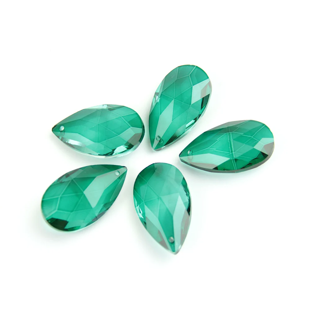 

Zircon Green 22mm/38mm/50mm/63mm/76mm Chandelier Glass Spare Parts Pendent Crystal Used Chandelier Lighting