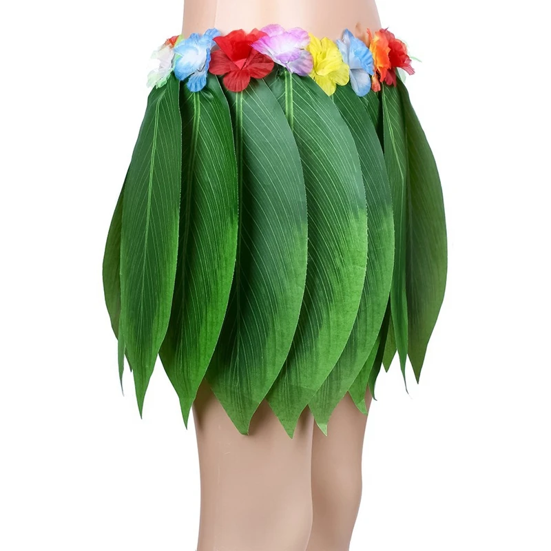 Эластичная юбка-Хула с цветами гибискуса; 5 шт. в упаковке; вечерние костюмы в гавайском стиле; Потрясающие вечерние подарки; Dec