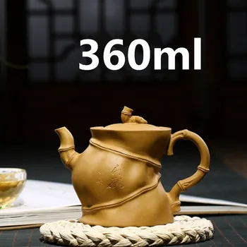 

Chinese Ceramic Teapot Clay Tea pot Yixing Zisha Clay Handmade Pots Gongfu Tea Set 360ml New Arrived High Quality With Gift Box