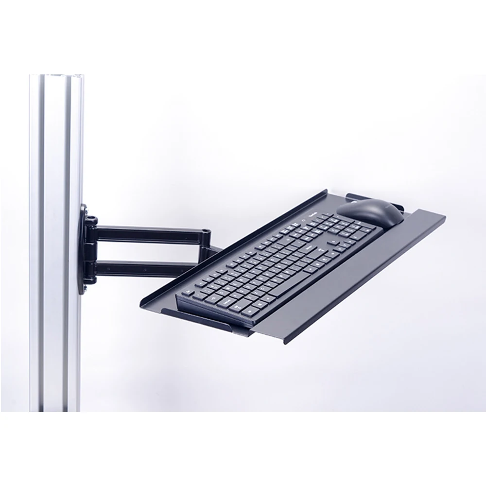 suporte rotativo para teclado suporte de parede de alumínio para simulador de games de corrida simracing