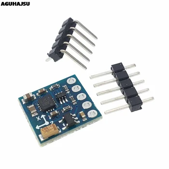 

GY-271 HMC5883L 3V-5V Three 3 Triple Axis Magnetic Field Compass Magnetometer Sensor Module For Arduino IIC Board