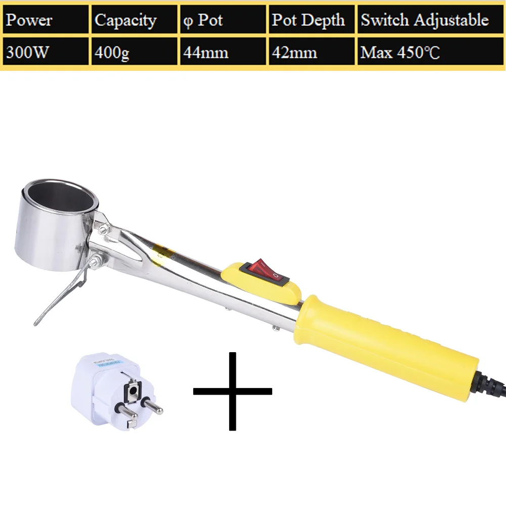 de estanho portátil controle de temperatura ajustável