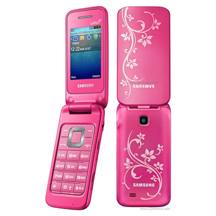 refurbished samsung Original Unlocked Samsung C3520  Only 3G WCDMA 1.3MP Flip Mobile Phone Refurbished Cellphone iphone 8 refurbished
