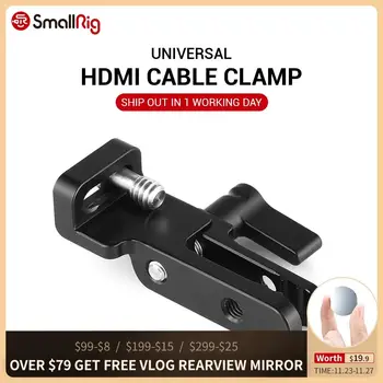 

SmallRig DSLR Camera Rig HDMI Cable Clamp for Nikon Z6 / Z7 L Plate 2258 or for Sony A7III / A7RIII Camera L Bracket 2236 2259