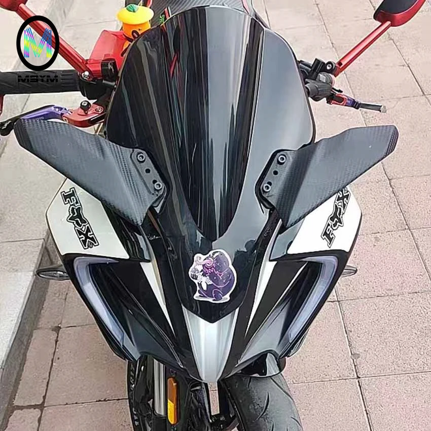 Motorcycle Side Winglet Aerodynamic Wing Kit Spoiler Fairing For Suzuki Gsx-r1000r  Gixxer Sf 250 Yamaha Yzf-r1 Yzf-r6 T-max530 - Full Fairing Kits - AliExpress