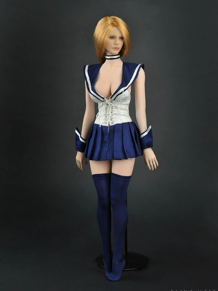 ZYTOYS 1/6 Fantasy Sailor Dress Clothing Sets Uniform F 12'' Big Chest Figure 