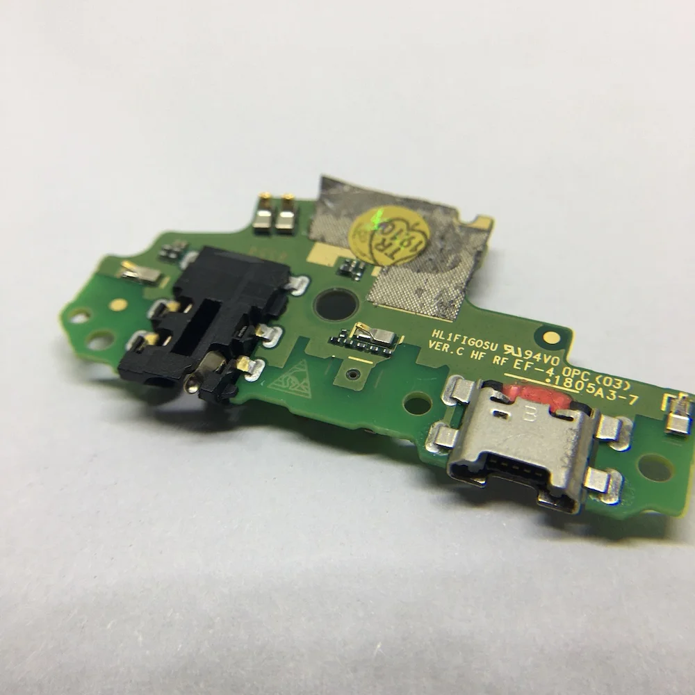Usb порт для зарядки док-станция разъем Jack Разъем плата для зарядки гибкий кабель с компонентами для huawei honor 7 S/P smart