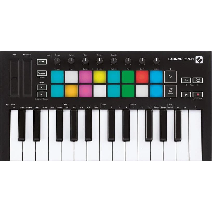 MIDI-клавиатура Mini MK3 (Black)/клавиатура/MIDI-клавиатура | Спорт и развлечения