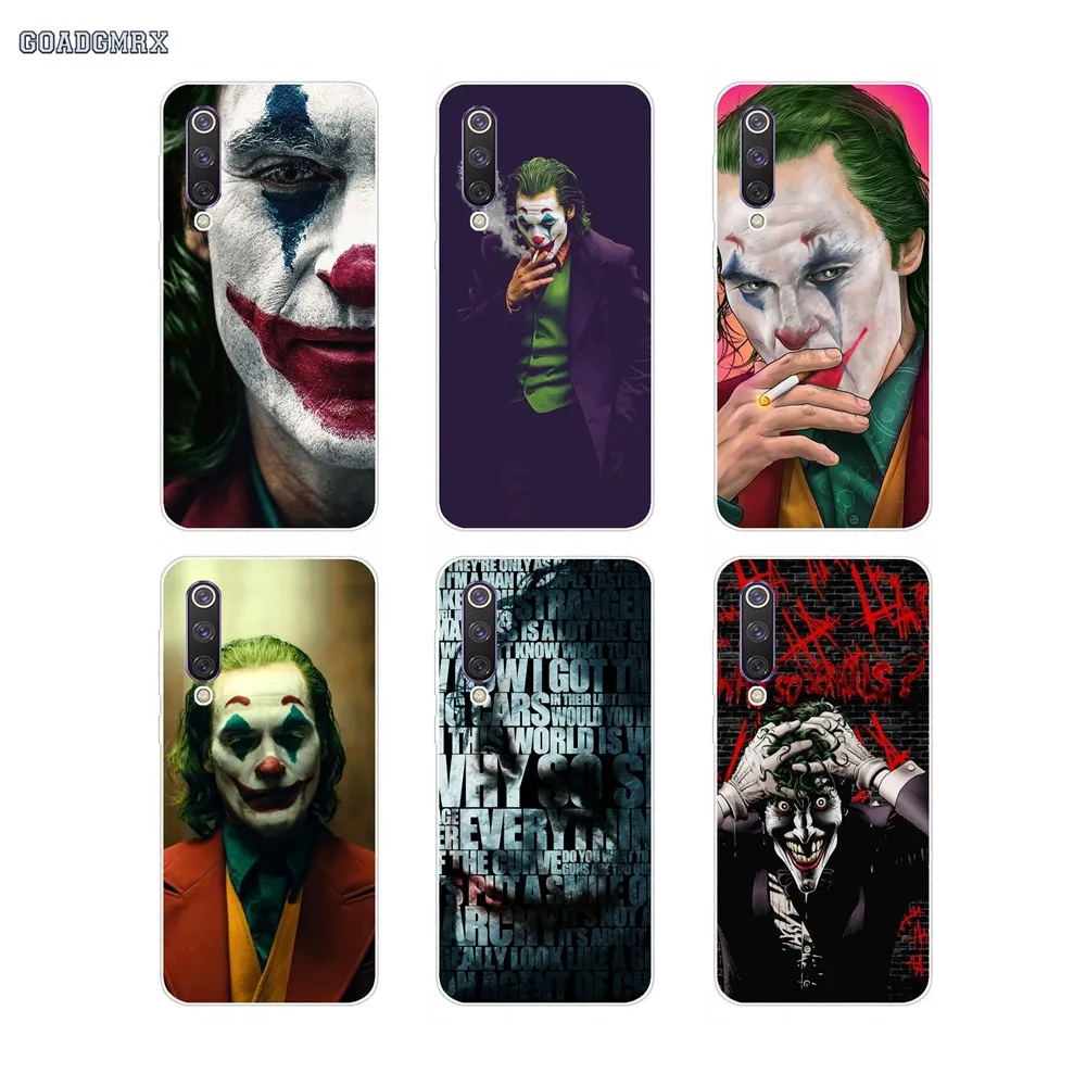 Joker 2019 хоакином Фениксом мягкий прозрачный просвечивающийся чехол Чехлы для samsung