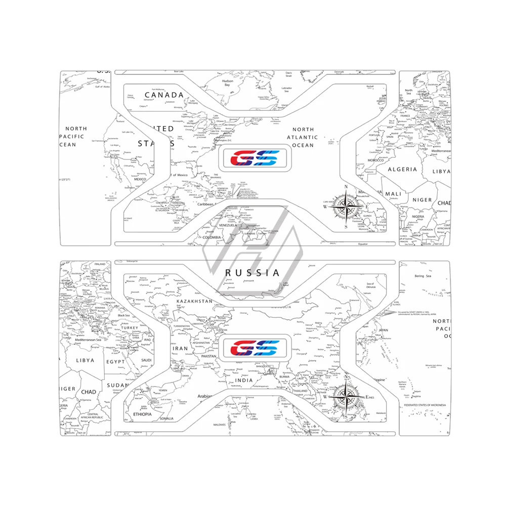 BMW  Į ̽, F850GS, R1200GS, R1250GS, G310GS, ٸ ̽  ƼĿ, 2013-2020