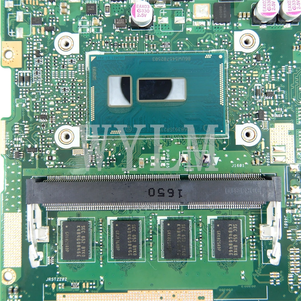  X455LF 4GB RAM I5-5200 CPU REV:3.1 EDP motherboard For ASUS X455L X455LF X455LJ X455LB X455LD A455L