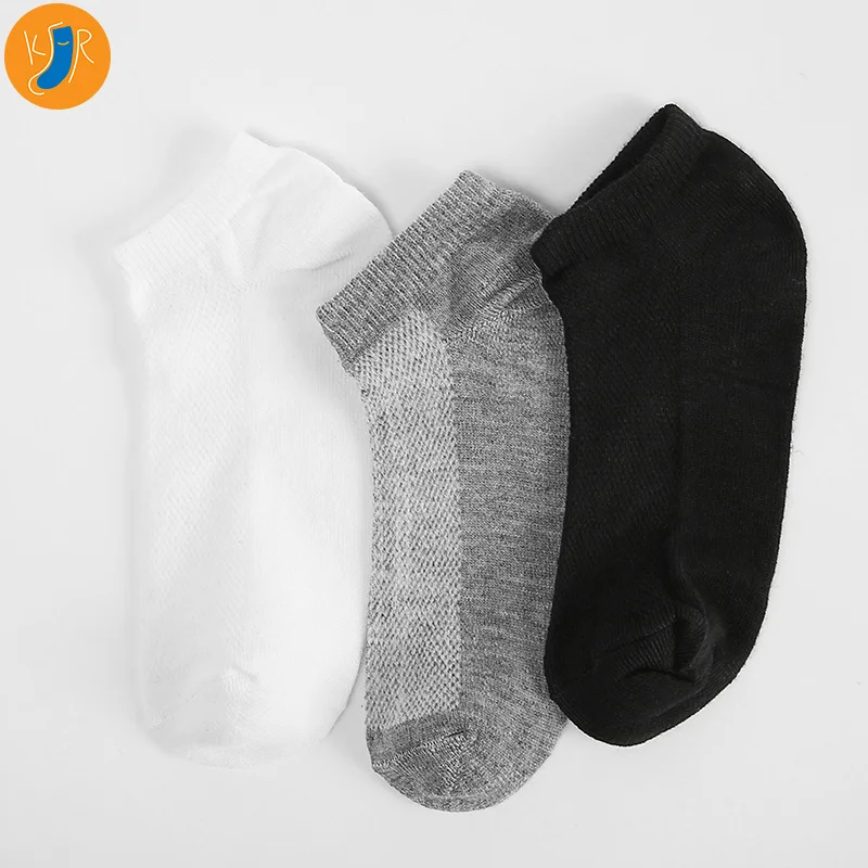 10 пар в партии мужские носки короткие носки до лодыжки невидимые Зимние Черные Серые дышащие тонкие хлопковые носки мужские Размер EUR 38-42(US6.5-11
