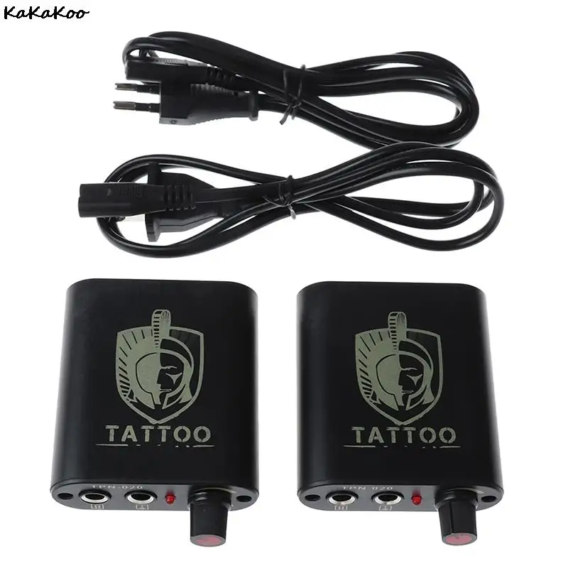 Tattoo Power Supply Mini Tattoo Power Supply 1pcs Professional Black/Red/Blue Power Supply For Tattoo Rotary Machine Gun Tool