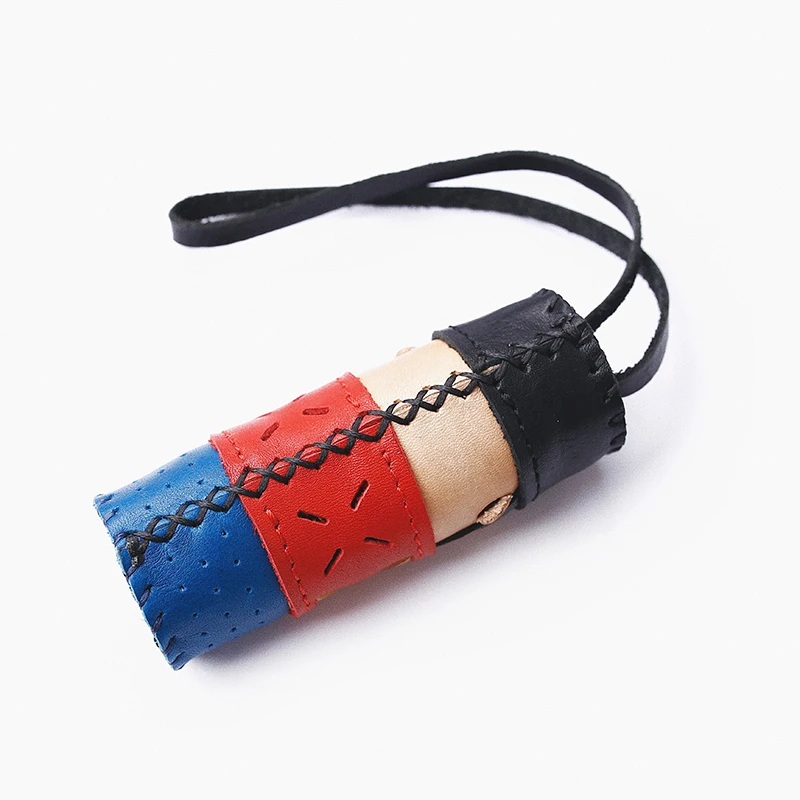 Original Design Creative Car Hanging Pendant Interior Decoration Genuine Leather Home Decor & Wall Hanging Adornment Car Gift