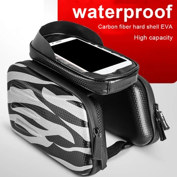 

Bicycle Bags Front Frame High-quality MTB Bike Bag Cycling Accessories Waterproof Screen Touch Top Tube Phone Bag