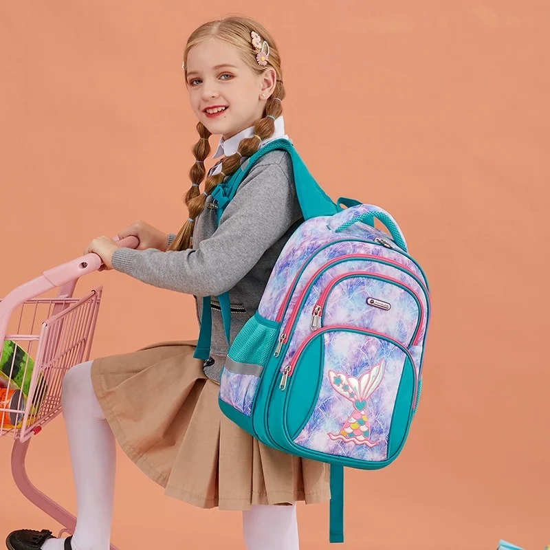 

New 2021 Large schoolbag Student School Backpack Printed Waterproof bagpack primary school book bags for teenage girls