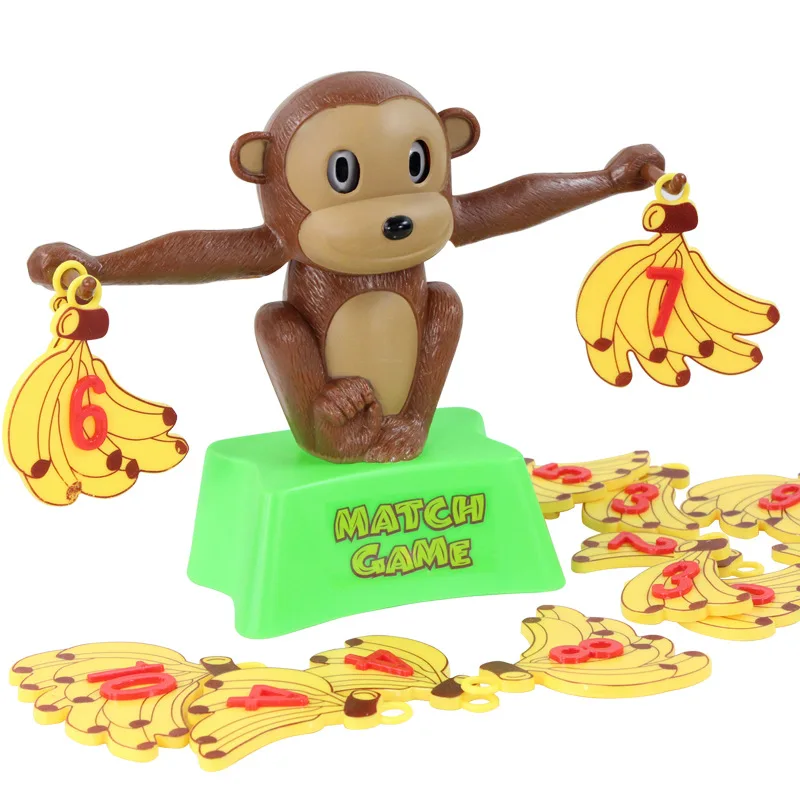 

Tabletop Game Monkey with Numbers Balance Educational Scientific And Educational Toy Parent And Child Interactive 707-27