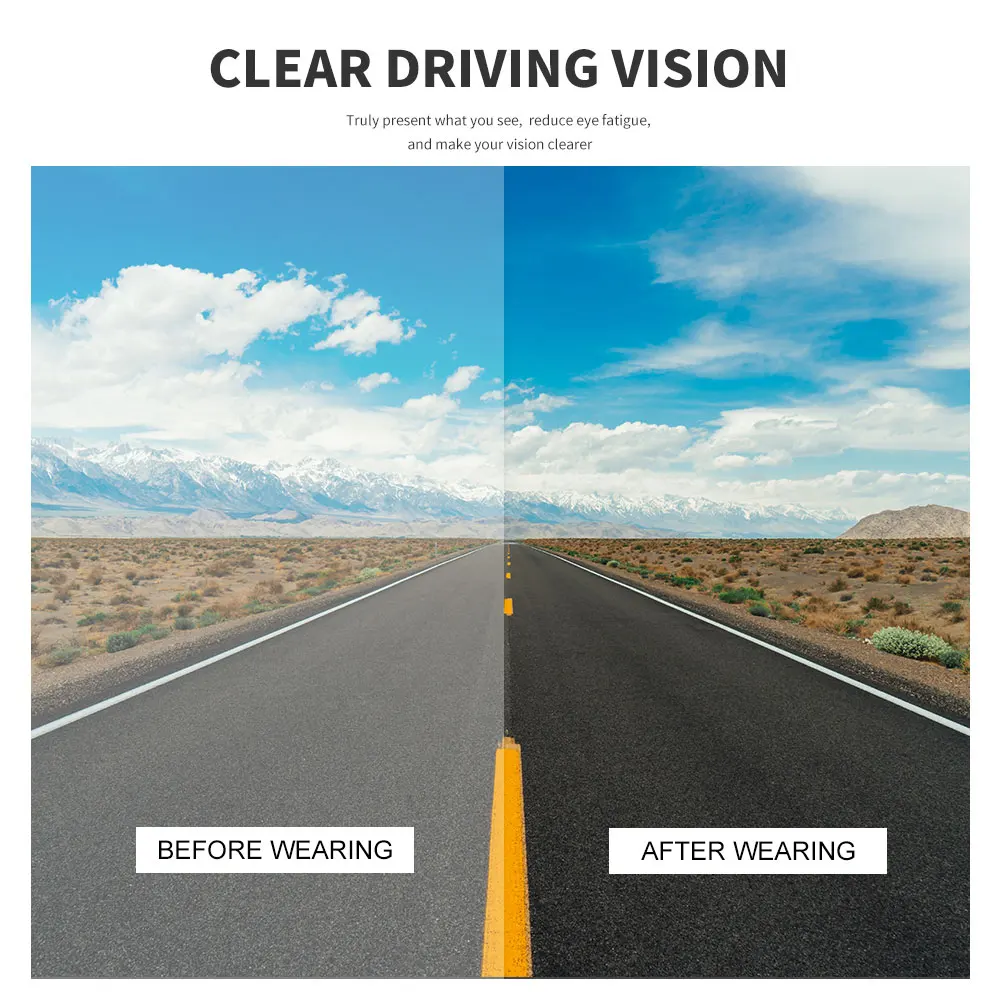 VOTOP Polarized Sunglasses Men Anti Glare Lens UV400 Aluminium Magnesium Frame Sun Glasses For Driving Fishing Travel_voghion.com