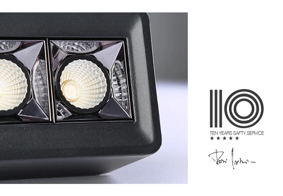 Aisilan LED surface mounted downlight ceiling spot it light living room corridor simple bedroom Nordic grille light