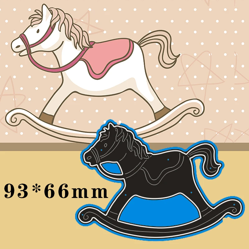 Штампы для резки металла Trojan Horse новинка декора открыток трафарет скрапбукинга г.