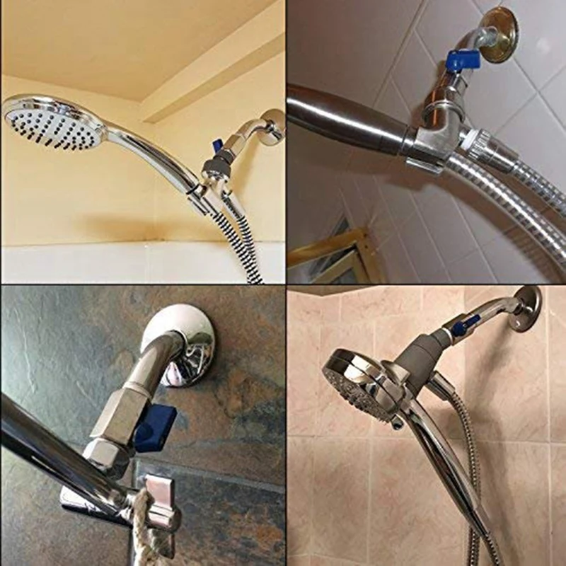 Ball Valve 1/2 inch 304 Stainless Steel Mini Ball Valve Female and Male NPT Great for Shower Head Flow Control