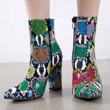 

Directly 2019 Coarse With Colour Snake Short Boots Code